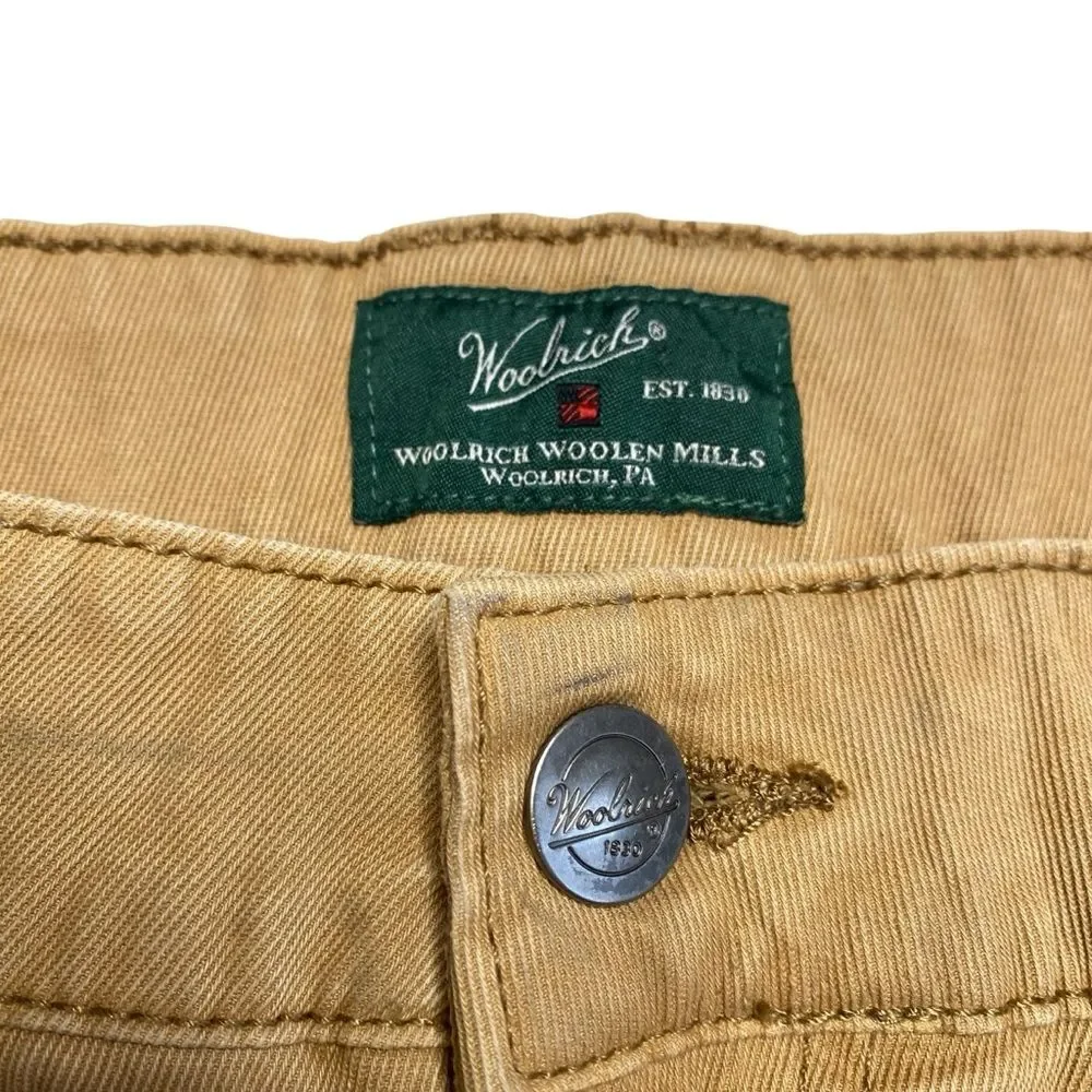 Woolrich Stretch Fit Utility Pants Tan Sz 38/32